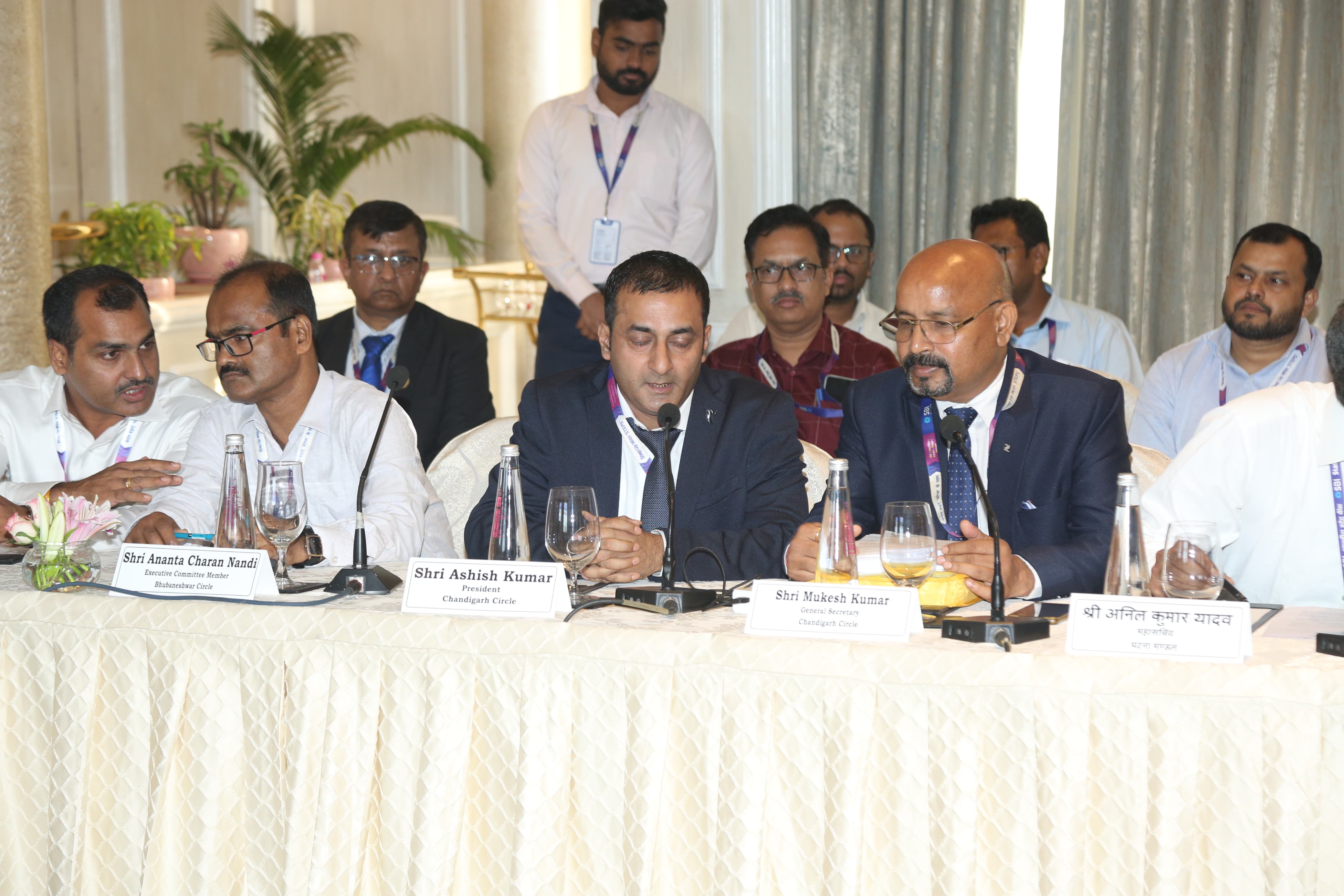 Glimpses of the meeting of the Parliamentary committee on the welfare of OBC under the chairmanship of Sh. Ganesh Singh (Hon'ble Chairman) held on 18-10-2024 in Mumbai.