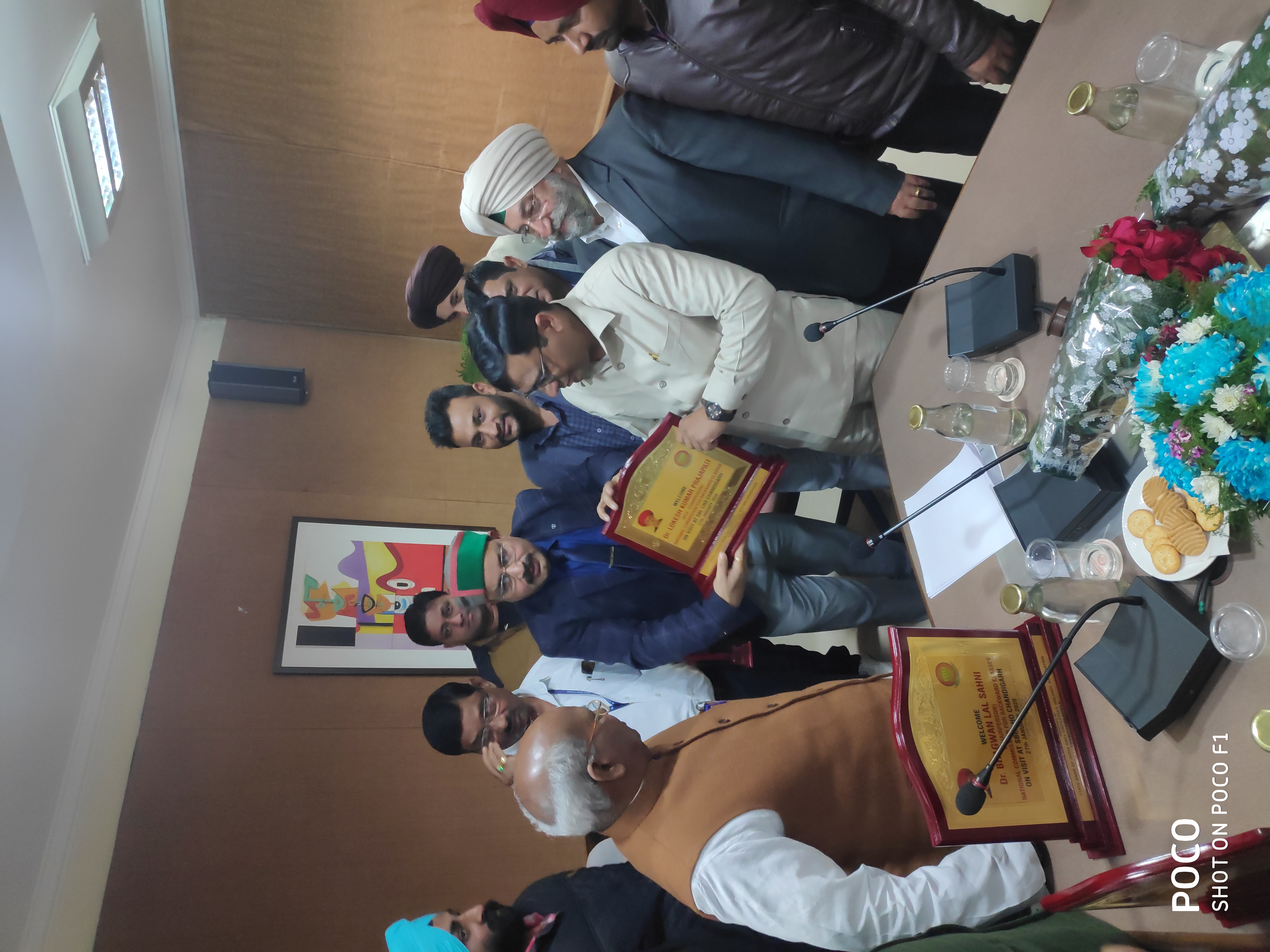 A glimpse of visit of NCBC at Chandigarh on 27.01.2020